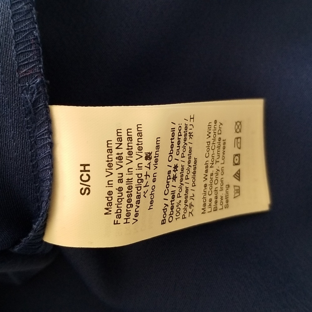J. Crew Blue Ruffle-neck Top - Picture 9 of 11